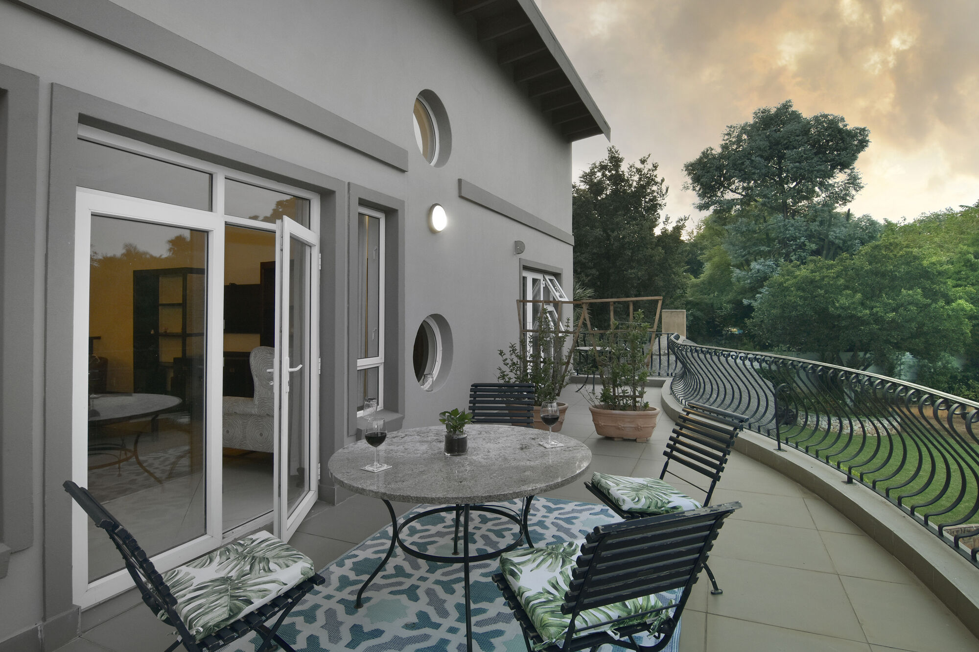 Sandown Guest House balcony