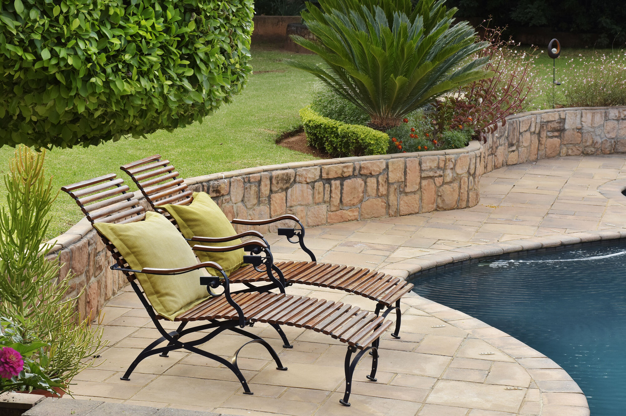 Sandown Guest House pool second angle
